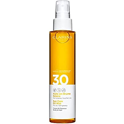 Clarins Sun Care Oil Mist Spf30 Body And Hair 150ml, 5 Fl Oz (Pack of 1)