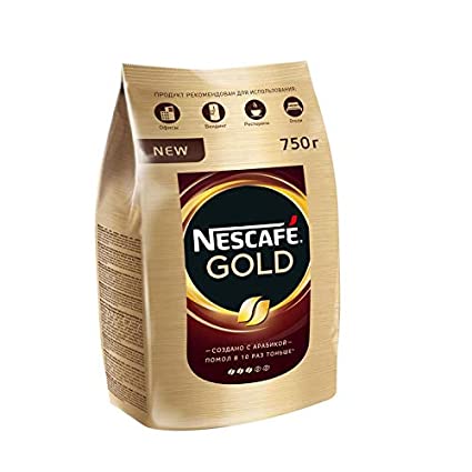 Coffee Nescafe Gold 750 gramm Big Pack (1.65lb)