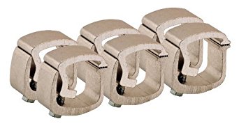 API AC101P6 Mounting Clamps for Truck Caps / Camper Shells (Set of 6)