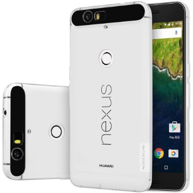 Huawei Nexus 6P CaseNillkinTransparent Thin SoftNature Series TPU Case Back Cover for Huawei Nexus 6P-Retail Package White