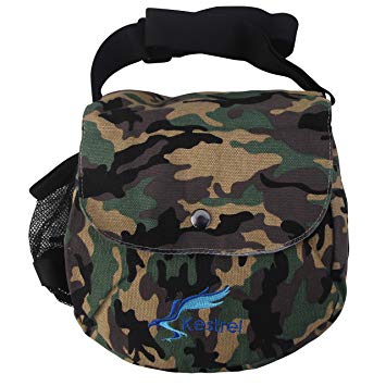 Kestrel Disc Golf Bag | Fits 6-10 Discs   Bottle | for Beginner and Advanced Disc Golf Players | Extremely Durable Canvas | Disc Golf Bag Set | Small Disk Golf Bag