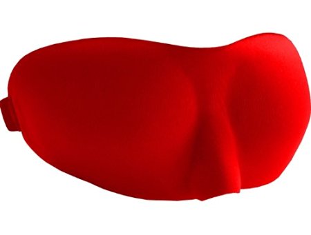 Dream Essentials Sweet Dreams Contoured Sleep Mask ~ Red