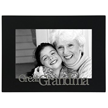 Malden International Designs Great Grandma Expressions Picture Frame, 4x6, Black