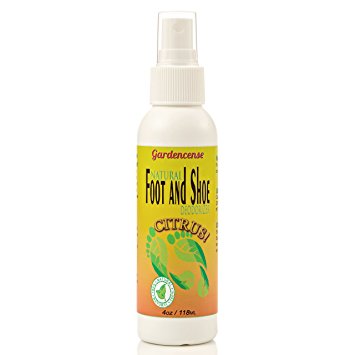 Shoe Deodorizer CITRUS! Spray - Foot Deodorant & Odor Elimination - Wonderful Citrus Scent