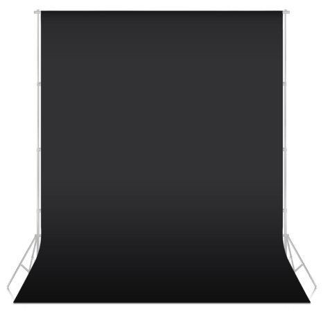 Neewerreg 525ft x 10ft16x3M Non-Woven Fabric Backdrop Background Cloth for Photo Studio Portrait Photography Video ShootingBlack