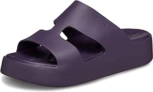 Crocs Getaway Platform H-Strap, Wedge Sandals for Women