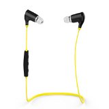 Bluetooth Headphones ZhiZhu QY5 Wireless Sport Bluetooth 41 Sweat Proof Stereo Headset Noise Cancellation Earbud With Mic And Hands Free Calling for iPhone 6 6 Plus 5S 5C 5 4S Samsung Galaxy Sony Xperia HTC LG Other Smartphones