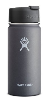 Hydro Flask Vacuum Insulated Stainless Steel Water Bottle, Wide Mouth w/ Hydro Flip Cap
