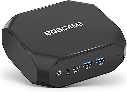 BOSGAME U32 Mini PC Ryzen 3 3200U(up to 3.5Ghz), 8GB DDR4 RAM 256GB NVMe SSD Mini Computers Windows 11 Pro, Mini Desktop PC 4K@60Hz Dual HDMI/Type-C/WiFi 5 /BT 4.2