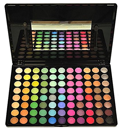 BLUETTEK 88 Colors Eyeshadow Palette - Matte Warm Color Series (# 1 Color)