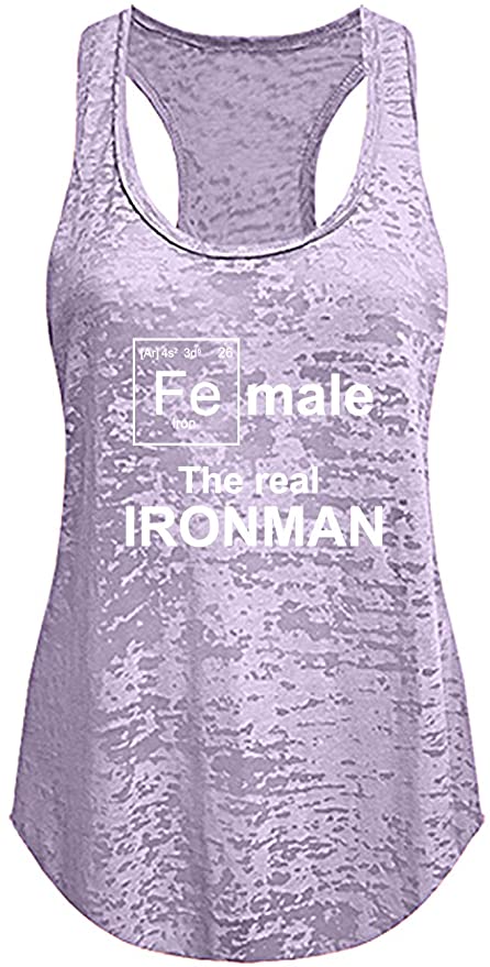 Tough Cookie's Women's Female Ironman Funny Workout Tank Top