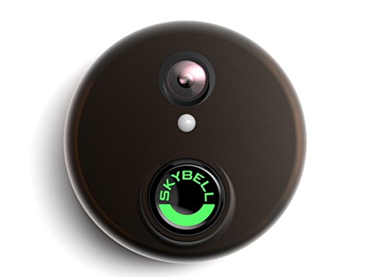 SkyBell SH02300 HD WiFi Video Doorbell, Bronze (SH02300BZ)