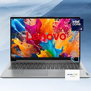 Lenovo 15.6" Touchscreen IdeaPad | 40GB RAM | 1TB Storage | Intel 6-Core Processor | FHD Display (1920 x 1080) | HDMI | Bluetooth | Type-C | Thin & Portable | Windows 11 Pro | w/WOWPC Bundle