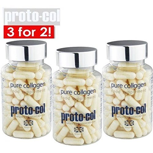 Proto-col Pure Collagen Supplement Tablets (3 Packs)