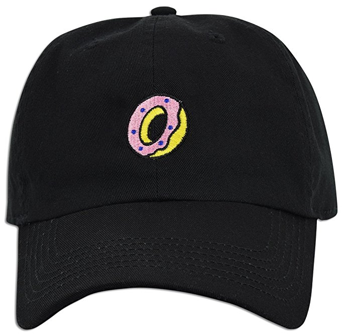DONUT Hat Dad Embroidered Cap Polo Style Baseball Curved Unstructured Bill