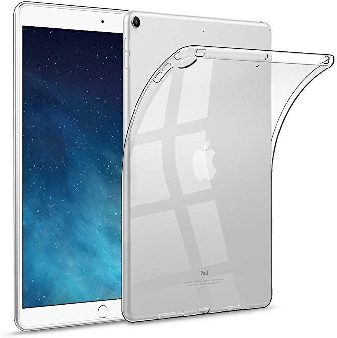 HBorna Soft Back Cover Case for iPad Air 1 2013 Model 9.7 inches, Ultra Slim Transparent Case for iPad iPad Air A1474 A1475 A1476