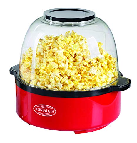 Nostalgia SP660RED 6-Quart Stir Popper Popcorn Maker