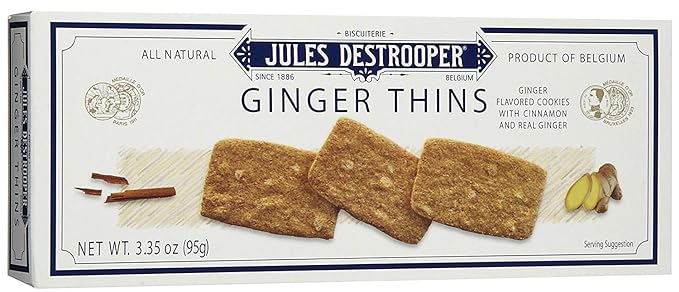 Jules Destrooper Ginger Thins, 3.35 oz