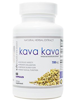 Kava Kava | 700mg Capsules | Piper Methysticum Extract | 60 Day Supply