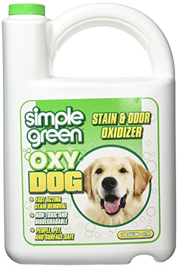 SIMPLE GREEN 432106 Oxy Stain and Odor Oxidizer Gal Refill for Dog
