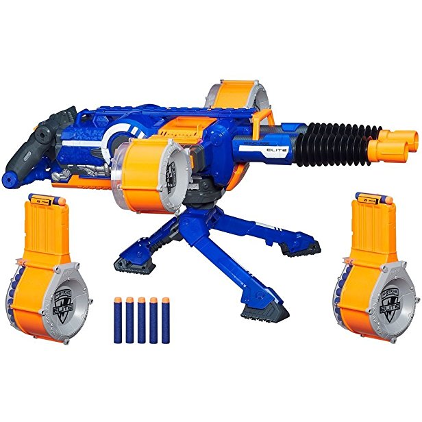 Nerf Rhino Fire Blaster with 100 Darts