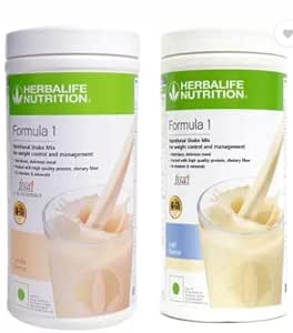 Herbal Nutrition Formula 1 Nutritional Shake Mix 1 kulfi Shake & 1 vanilla Shake (Combo)