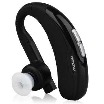 MPOW FreeGo Wireless Bluetooth 4.0 Headset Headphone with Clear Voice Capture Technology and Echo Cancellation