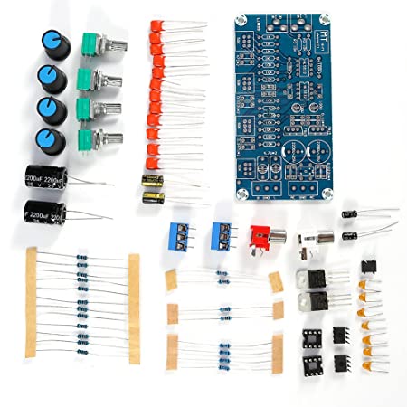 HiFi OP-AMP Preamplifier Amplifier Volume EQ Tone Control Board DIY Kits NE5532