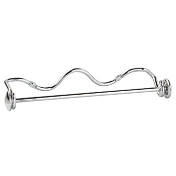 InterDesign Paper Towel Holder, Awavio Wall Mount for Kitchen - Chrome