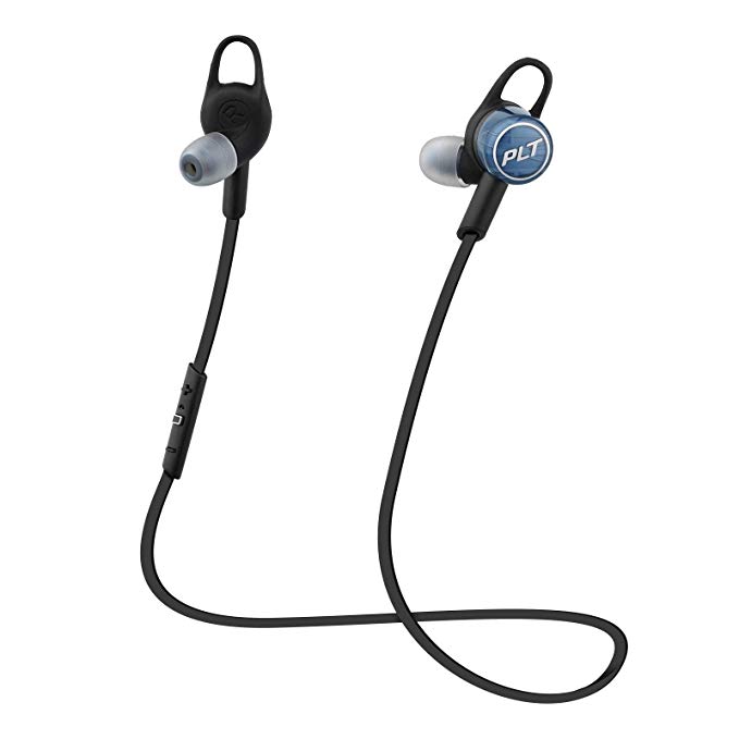 Plantronics BackBeat GO 3 Wireless Headphones - (Certified Refurbished) (Blue)
