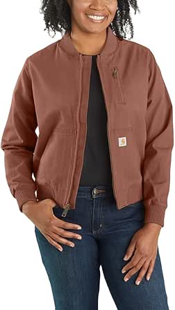 Carhartt Damen Rugged Flex Relaxed Fit Canvas Jacke