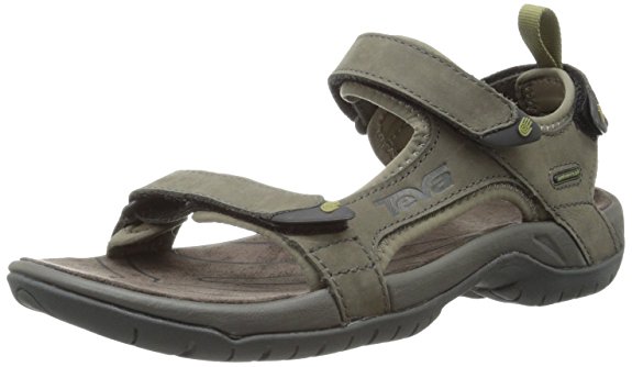 Teva Men's Tanza Leather Hiking Sandals, Walnut, 8.5 UK M