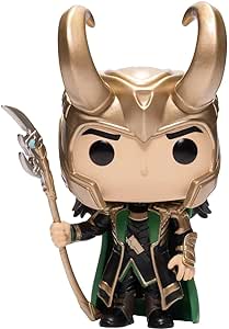 Funko - Pop! Vengadores: Loki con Cetro Que Brilla en El Oscuro, Edición Especial 985