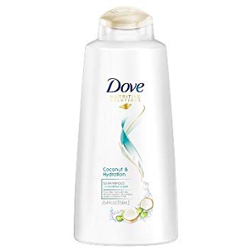 DOVE HAIR Nourishing Rituals Coconut & Hydration Shampoo With Pump, 25.4 Ounce