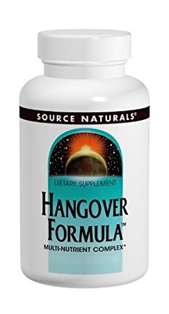 Source Naturals Hangover Formula, Potent Nutritional Combination of Antioxidants and Herbs, 60 Tablets