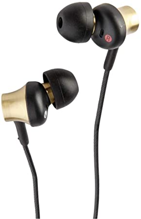 Sony MDREX650APT.CE7 Earphones with Brass Housing, Smartphone Mic and Control - Gold/black