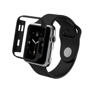 ZAGG Luxe Apple Watch Protective Bumper Case - (Black, 38mm)