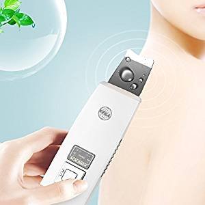 KINGA Facial Scrubber Skin Scrubber Ultrasonic Spatula Blackhead Cutin Remover Pimple Extractor