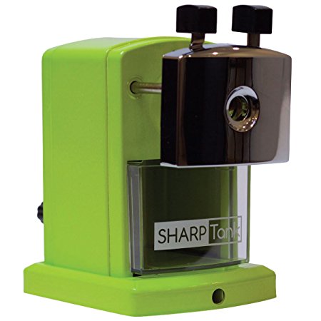 SharpTank - The Perfect Pencil Sharpener for Classroom Use (Key Lime)