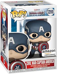 Funko Pop! Marvel: Captain America: Civil War Build A Scene - Captain America, Amazon Exclusive, Figure 12 of 12