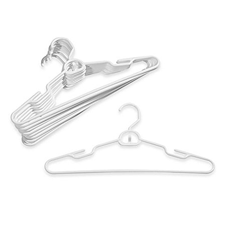 Best Seller Attachable Hangers in White (Set of 10)