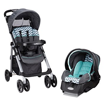 Evenflo Vive Travel System with Embrace Spearmint Spree