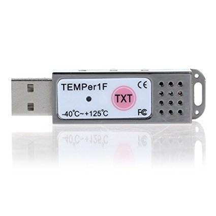 Soondar® PC USB Powered Thermometer Temperature Sensor Data Log