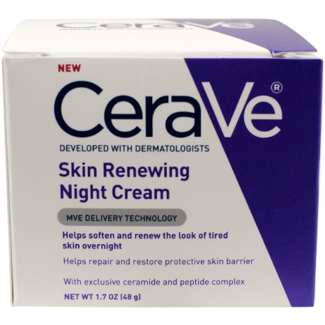 CeraVe Renewing System, Skin Night Cream, 1.7 Ounce