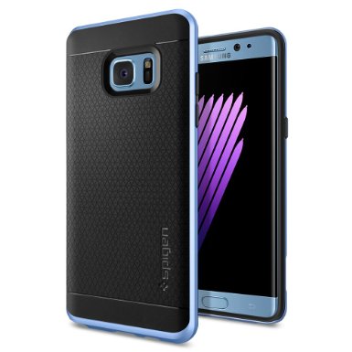 Galaxy Note 7 Case, Spigen® [Neo Hybrid] PREMIUM BUMPER [Blue Coral] Bumper Style Premium Case Slim Fit Dual Layer Protective Cover for Galaxy Note 7 (2016) - (562CS20667)