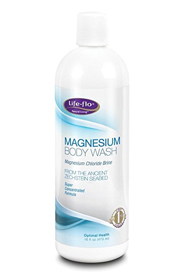 Magnesium Body Wash Life Flo Health Products 16 oz Liquid