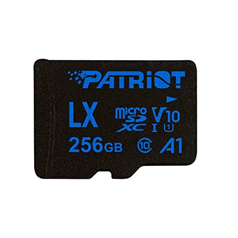 Patriot Memory 256GB A1 Micro SD Card SDXC for Android Phones and Tablets, HD Video Recording - PSF256GLX11MCX