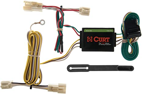 CURT 55358 Vehicle-Side Custom 4-Pin Trailer Wiring Harness for Select Toyota Camry