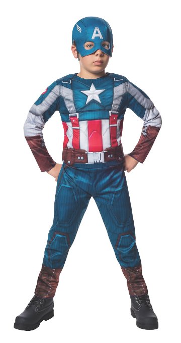 The Winter Soldier Suit Captain America Costume, Child Medium
