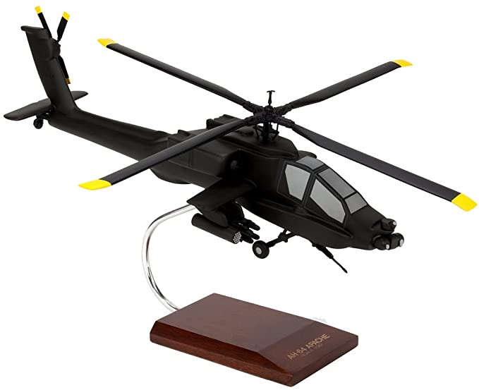 Mastercraft Collection Boeing AH 64 Apache Longbow AH-64A Helicopter Chopper Attack Air Support Model Scale:1/32